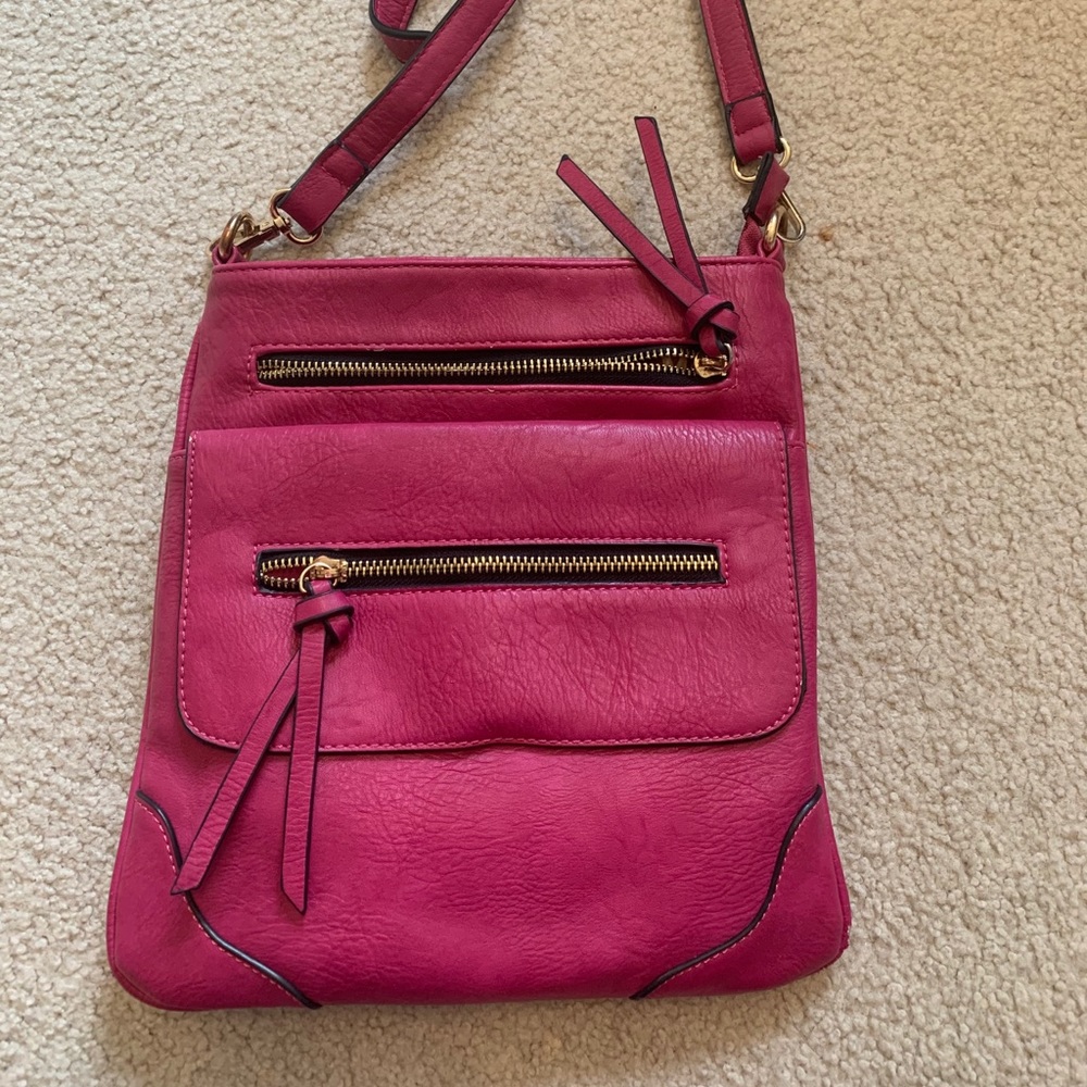 Pink handbag
